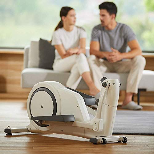 WEI-LUONG Plegable Bicicleta elíptica máquina elíptica Mini de Pasos de Ejercicio físico Entrenador Espera en Silencio hasta Formadores for Ministerio magnética 121x63x162cm sesión de Cardio Plegable