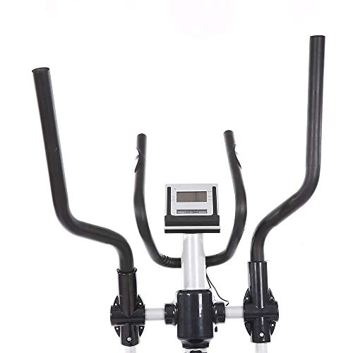 WEI-LUONG Plegable Entrenamiento Bicicleta elíptica elíptica de la Bicicleta estática de Ejercicio Cardiovascular con Asiento magnética 160.5x53x108cm sesión de Cardio Plegable