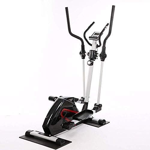 WEI-LUONG Plegable Entrenamiento Bicicleta elíptica elíptica de la Bicicleta estática de Ejercicio Cardiovascular con Asiento magnética 160.5x53x108cm sesión de Cardio Plegable