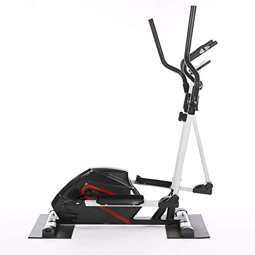 WEI-LUONG Plegable Entrenamiento Bicicleta elíptica elíptica de la Bicicleta estática de Ejercicio Cardiovascular con Asiento magnética 160.5x53x108cm sesión de Cardio Plegable