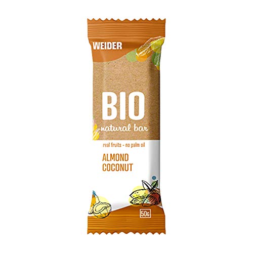 Weider Bio Bar Sabor Almond Y Coco. 50G Caja De 20 Barritas 1000 ml