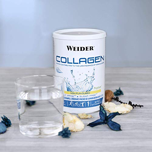 Weider Collagen. Con Ácido Hialurónico, Magnesio y Vitamina C. 100% Peptan. Cero grasas. Cero azúcar. Keto.