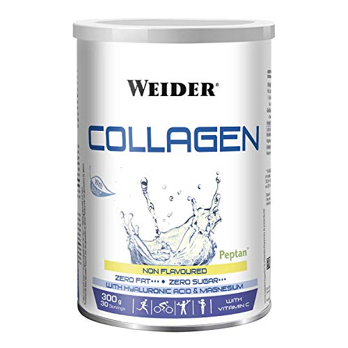 Weider Collagen. Con Ácido Hialurónico, Magnesio y Vitamina C. 100% Peptan. Cero grasas. Cero azúcar. Keto.