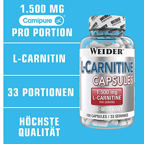 Weider L-Carnitine - 100 Capsulas