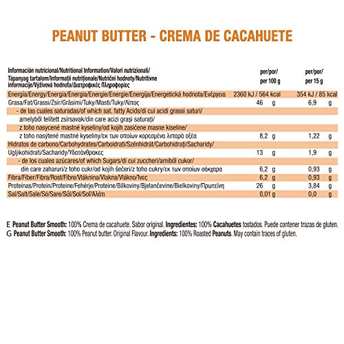 Weider Peanut Butter - 1000 gr. 100% cacahuete triturado. 100% natural. 100% vegano.