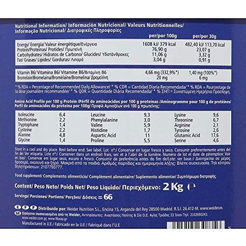 Weider Pro-Whey Complex (2 kg) – Vainilla Weider Pro-Whey Complex (2 kg) – Vainilla
