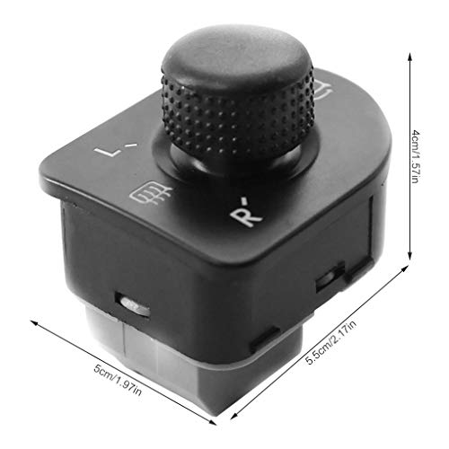weilifang Interruptor 1J1959565E Espejo Lateral de plástico Controlador Espejo Lateral reemplazable reemplazable Lateral de Recambio para el Bora/Jetta/Golf/Escarabajo weilifang Interruptor 1J1959565E Espejo Lateral de plástico Controlador Espejo Lateral reemplazable reemplazable Lateral de Recambio para el Bora/Jetta/Golf/Escarabajo