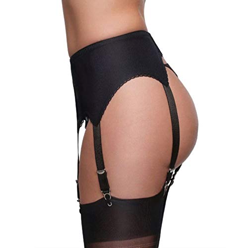 WEIMEITE Liguero Sexy Mujeres Cintura Alta Liguero Cinturón Femenino Elástico Lencería Sexy Ligueros Club Nocturno Pole Dance Underwear