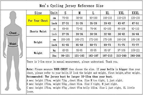 weimostar Ciclismo Jersey De Los Hombres Ropa De Bicicleta De La Bicicleta De Jersey Camisetas De Carretera MTB Jersey De Manga Corta Verano Rusia Azul Tamaño XXXL