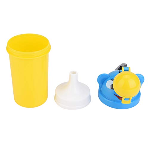 Weiyiroty Orinal portátil, Viajes de Emergencia, Botellas de orina a Prueba de Fugas, Mejora para bebés para Viajes en automóvil, Entrenamiento para niños(Yellow, Prince)