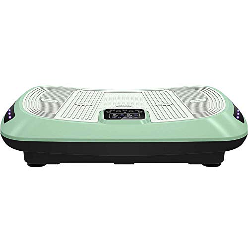 WEIZI Vibration Power Plate Máquina de Gimnasio Entrenador Fitness Vibrating Machine Plataforma oscilante Fitness Plataforma vibratoria oscilante Ultra Compact Thin Vibration Power Plate Verde AGU