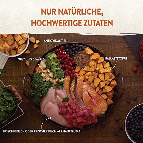 Wellness Core Perro proteína Bites Crunchy Cereales Libre Fuga erli, Pollo con Cerezas, 2 Unidades (2 x 170 g) Wellness Core Perro proteína Bites Crunchy Cereales Libre Fuga erli, Pollo con Cerezas, 2 Unidades (2 x 170 g)