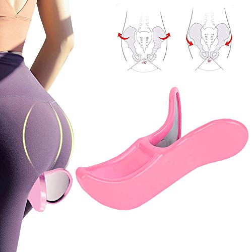 WELLXUNK® Entrenador de Cadera, Entrenador de Músculos del Piso Pélvico, Ejercitador Interno del Muslo, Ejercitador de Muslos,Ejercitador Gluteos, Corrección Glúteos para Mujeres (Rosado)