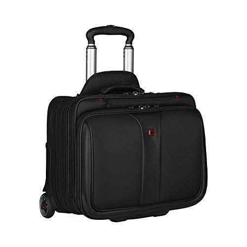 Wenger Patriot maletín, maletín portátil Ruedas 2 en 1, portátiles hasta 17″, 25 l, Mujer, Hombre, Oficina, Negocios, Universidad, Escuela, Negro Wenger Patriot maletín, maletín portátil Ruedas 2 en 1, portátiles hasta 17″, 25 l, Mujer, Hombre, Oficina, Negocios, Universidad, Escuela, Negro