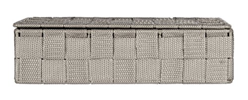 Wenko Organizador Pequeña, Polipropileno, Marrón, 26 x 17 x 7.5 cm Wenko Organizador Pequeña, Polipropileno, Marrón, 26 x 17 x 7.5 cm