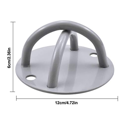 WEONE Anclaje de Pared Soporte de Techo en X para Entrenamiento Correas de Suspensión Anillos de Gimnasia Columpios y Hamaca de Yoga Equipos de Boxeo Cuerda de Batalla (Negro) WEONE Anclaje de Pared Soporte de Techo en X para Entrenamiento Correas de Suspensión Anillos de Gimnasia Columpios y Hamaca de Yoga Equipos de Boxeo Cuerda de Batalla (Negro)