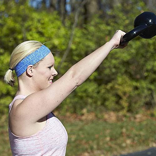 WEQQ Diadema Deportiva Unisex, Antideslizante, Lavable a máquina, Diadema de Fitness (Rojo, Azul, Gris) WEQQ Diadema Deportiva Unisex, Antideslizante, Lavable a máquina, Diadema de Fitness (Rojo, Azul, Gris)