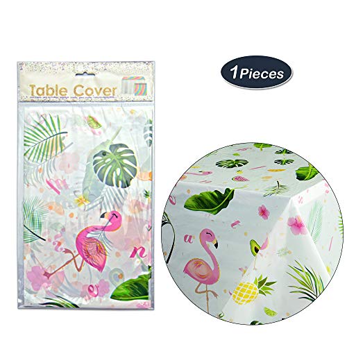 WERNNSAI Mantel Rosa de Fiesta Flamenco - 110 x 180cm Ananas Tablecloth Desechable Plastico, Suministros de Fiesta para Niña Picnic Decoraciones de Cumpleaños WERNNSAI Mantel Rosa de Fiesta Flamenco - 110 x 180cm Ananas Tablecloth Desechable Plastico, Suministros de Fiesta para Niña Picnic Decoraciones de Cumpleaños