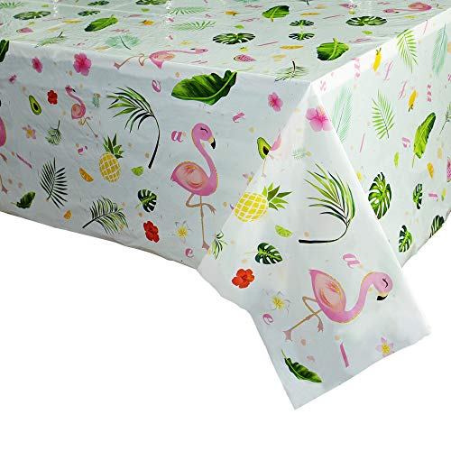 WERNNSAI Mantel Rosa de Fiesta Flamenco - 110 x 180cm Ananas Tablecloth Desechable Plastico, Suministros de Fiesta para Niña Picnic Decoraciones de Cumpleaños WERNNSAI Mantel Rosa de Fiesta Flamenco - 110 x 180cm Ananas Tablecloth Desechable Plastico, Suministros de Fiesta para Niña Picnic Decoraciones de Cumpleaños