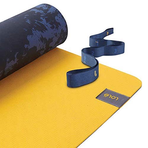 WERPOWER Lole Prima - Esterilla de yoga con correa 2 en 1 WERPOWER Lole Prima - Esterilla de yoga con correa 2 en 1