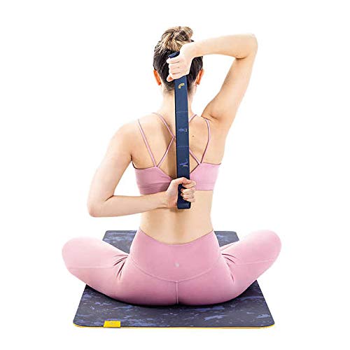 WERPOWER Lole Prima - Esterilla de yoga con correa 2 en 1