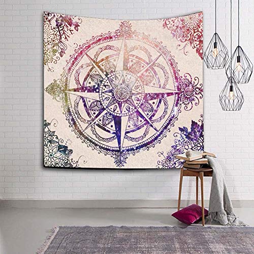 WERT Mandala Grande Tapiz Indio Montaje en Pared Toalla de Playa Bohemia Poliéster Manta Delgada Estera de Yoga Alfombra Mantón Sábana A18 200x180cm WERT Mandala Grande Tapiz Indio Montaje en Pared Toalla de Playa Bohemia Poliéster Manta Delgada Estera de Yoga Alfombra Mantón Sábana A18 200x180cm