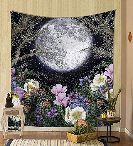 WERT Tapiz Boho Decoración Decoración del hogar Paño de Pared Hippie Impreso Tapiz de árbol Mandala Cubierta de Pared A4 95x73cm WERT Tapiz Boho Decoración Decoración del hogar Paño de Pared Hippie Impreso Tapiz de árbol Mandala Cubierta de Pared A4 95x73cm