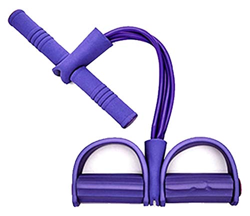 WERTYG Panza Trainer, Pedal Banda de Resistencia, de 4 Tubos de látex Natural Sit-Culturismo Expander, Abdomen/Cintura/Yoga estirando el Brazo Que Adelgaza Formación-púrpura (Color: Rojo) WERTYG Panza Trainer, Pedal Banda de Resistencia, de 4 Tubos de látex Natural Sit-Culturismo Expander, Abdomen/Cintura/Yoga estirando el Brazo Que Adelgaza Formación-púrpura (Color: Rojo)