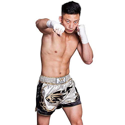 Wesing Diseñador Fitness Muay Thai Shorts MMA Kick Boxing Lucha Entrenamiento Entrenamiento UFC Trunks