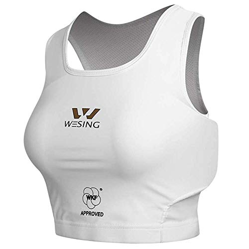 Wesing Karate Protector de pecho AKF para mujer (talla AKF-M)