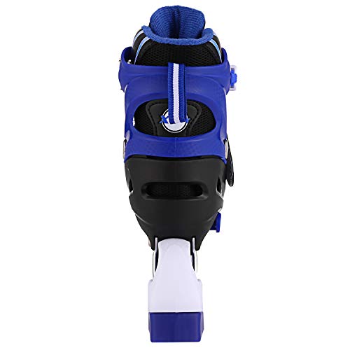 WeSkate Patines en Línea para Niños con Ruedas Luminosas Inline Skates/Rollerblade de Malla Transpirable para Niñas y Niños Tamaño 31-42(Rosa, Azul) WeSkate Patines en Línea para Niños con Ruedas Luminosas Inline Skates/Rollerblade de Malla Transpirable para Niñas y Niños Tamaño 31-42(Rosa, Azul)