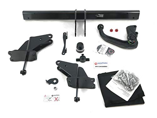 WESTFALIA Automotive 313432600001â Kit Gancho de Remolque Desmontable Familia Vertical (con arnés) para Mercedes-Benz Clase C 03â 13/14