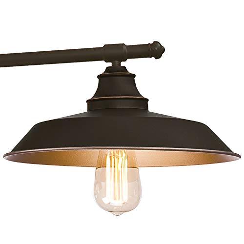 Westinghouse Lighting Three-Light Indoor Island Pulley Pendant Poleas, Bronce Aceitado, Lámpara de techo colgante con 3 luces