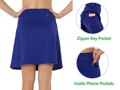 Westkun Falda de Golf Tenis Skort Mujer Negra Negra Pantalón Ropa Padel Running Corta Moda Deportivas Short(Azul,XL) Westkun Falda de Golf Tenis Skort Mujer Negra Negra Pantalón Ropa Padel Running Corta Moda Deportivas Short(Azul,XL)