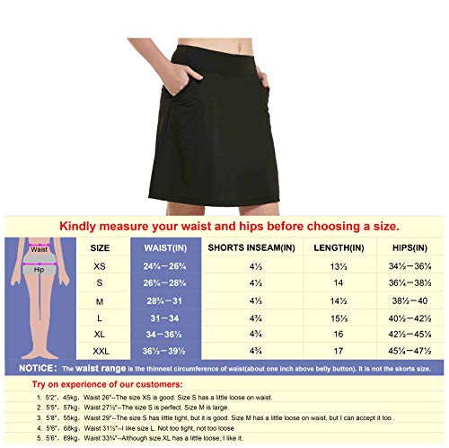 Westkun Mujer Falda Corta hasta la Rodilla de Golf Corriendo Tenis Skort Casual Pantalón Ropa Padel Corta de Modesta Deportivas(Rosa Purpura,XL) Westkun Mujer Falda Corta hasta la Rodilla de Golf Corriendo Tenis Skort Casual Pantalón Ropa Padel Corta de Modesta Deportivas(Rosa Purpura,XL)