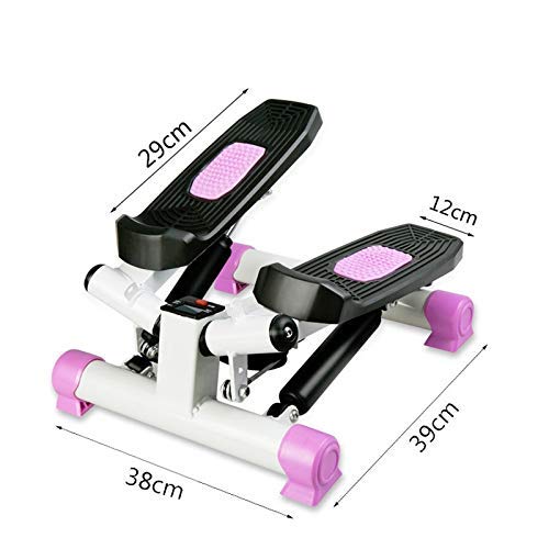 WGFGXQ Ejercitador de Pedales Multifuncional Stepper Bicicleta de Ejercicio de Fitness de bajo Ruido para Culturismo y Entrenamiento físico Steppers Running Máquinas de Adelgazamiento