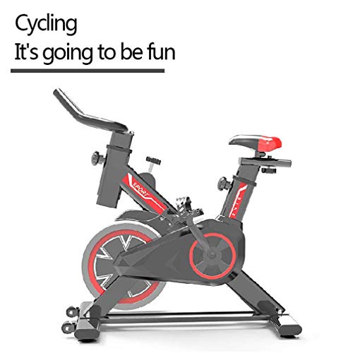 Wghz Bicicleta de Ciclismo para Interiores estacionaria, Bicicleta de Ejercicios Profesional, Pantalla LED, Sensor de frecuencia cardíaca, Banco Ajustable, transmisión por Correa silenciosa Wghz Bicicleta de Ciclismo para Interiores estacionaria, Bicicleta de Ejercicios Profesional, Pantalla LED, Sensor de frecuencia cardíaca, Banco Ajustable, transmisión por Correa silenciosa