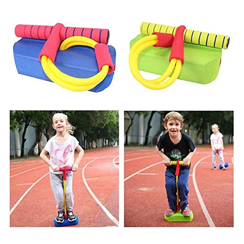 Wghz Pogo Stick Pogo Stick para niños Pogo Stick, Saltador para niños, diversión al Aire Libre, bastón de Salto, Soporte, Entrenamiento de Equilibrio, Juguete de práctica física para niños y niña