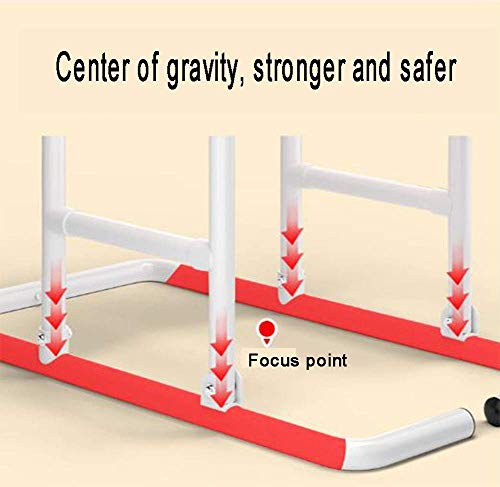 Wghz Power Tower Dip Station Pull Up Bar, Ajuste de Altura 137-207 cm, Carga máxima 120 kg, para Equipos de Entrenamiento de Entrenamiento de Fuerza de Gimnasio en casa, Color Blanco Wghz Power Tower Dip Station Pull Up Bar, Ajuste de Altura 137-207 cm, Carga máxima 120 kg, para Equipos de Entrenamiento de Entrenamiento de Fuerza de Gimnasio en casa, Color Blanco