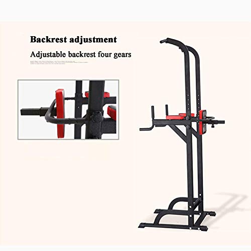 Wghz Torre de energía Ajustable - estación de dominadas Multifuncional para Entrenamiento de Fuerza - Barra de Ejercicios con Soporte de Buceo - Equipo de Flexiones para Ejercicios de Gimnasio en Wghz Torre de energía Ajustable - estación de dominadas Multifuncional para Entrenamiento de Fuerza - Barra de Ejercicios con Soporte de Buceo - Equipo de Flexiones para Ejercicios de Gimnasio en