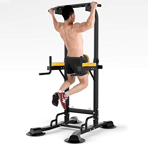 Wghz Torre de energía de pie con Barra de dominadas de Cuerpo Completo estación de Buceo Ajustable Entrenamiento de Fuerza para Entrenamiento de Fuerza Wghz Torre de energía de pie con Barra de dominadas de Cuerpo Completo estación de Buceo Ajustable Entrenamiento de Fuerza para Entrenamiento de Fuerza