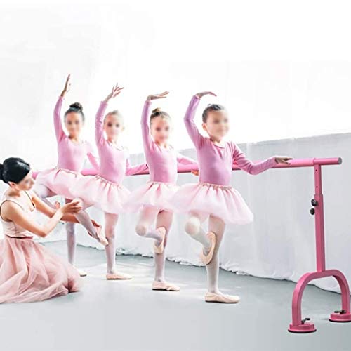WGYDREAM Barra de Ballet Ballet Ballet Barra Barra Barra portátil móvil for Niños Chicas Inicio Soportes Ballet Polo Independiente Altura Ajustable Bailar Heavy Duty Estiramiento