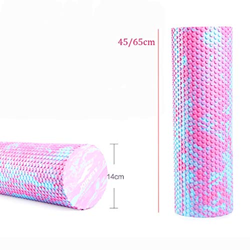 WGZ Barra de Masaje Espuma Eje Relajación Muscular Rodillo de Masaje Fitness Estufa Pipa Mantener Yoga Columna Flotador de Espuma Cómodo (Color : B, Size : 45cm) WGZ Barra de Masaje Espuma Eje Relajación Muscular Rodillo de Masaje Fitness Estufa Pipa Mantener Yoga Columna Flotador de Espuma Cómodo (Color : B, Size : 45cm)