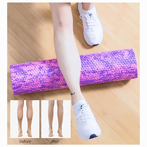 WGZ Barra de Masaje Espuma Eje Relajación Muscular Rodillo de Masaje Fitness Estufa Pipa Mantener Yoga Columna Flotador de Espuma Cómodo (Color : B, Size : 45cm) WGZ Barra de Masaje Espuma Eje Relajación Muscular Rodillo de Masaje Fitness Estufa Pipa Mantener Yoga Columna Flotador de Espuma Cómodo (Color : B, Size : 45cm)