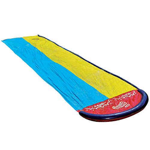 Wham-O-64120 Slip and Slide Double Wave Rider con boogies, Multicolor (64120) Wham-O-64120 Slip and Slide Double Wave Rider con boogies, Multicolor (64120)
