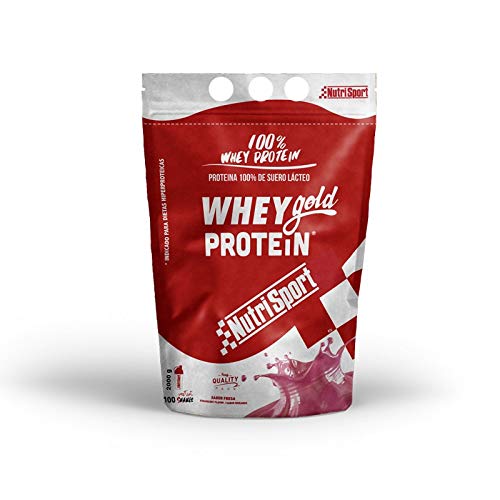 Whey Gold Protein Fresa 2 kg de Nutrisport