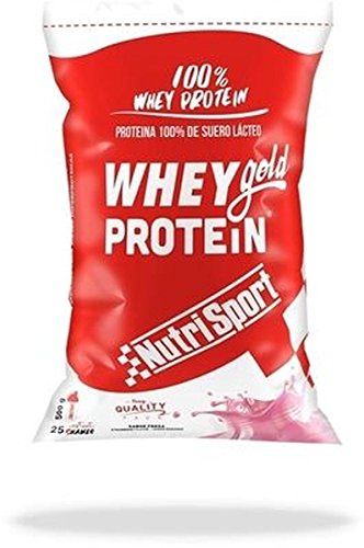 Whey Gold Protein Fresa 500 gr de Nutrisport