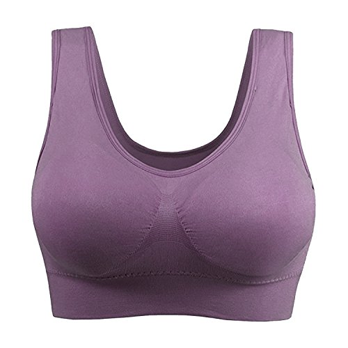 WhiFan Mujeres 2/3 Piezas Sujetador Deportivo Sin Costuras Yoga Top con Almohadillas Extraíbles Ultimate Corriendo Gimnasio Ropa