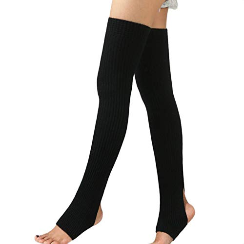 Wiivilik 1 Par Mujeres Niñas Calentadores de la Pierna Calcetines Largos sin Base de Calcetines de Invierno de Baile de otoño Medias Ballet Yoga Wiivilik 1 Par Mujeres Niñas Calentadores de la Pierna Calcetines Largos sin Base de Calcetines de Invierno de Baile de otoño Medias Ballet Yoga