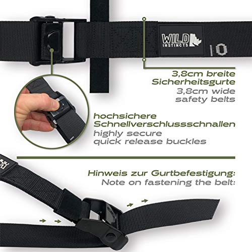 Wild Instincts Be2Move - Anillas de gimnasia de madera (32 mm, para crossfit, fitness y calistenics, para interior y exterior) Wild Instincts Be2Move - Anillas de gimnasia de madera (32 mm, para crossfit, fitness y calistenics, para interior y exterior)